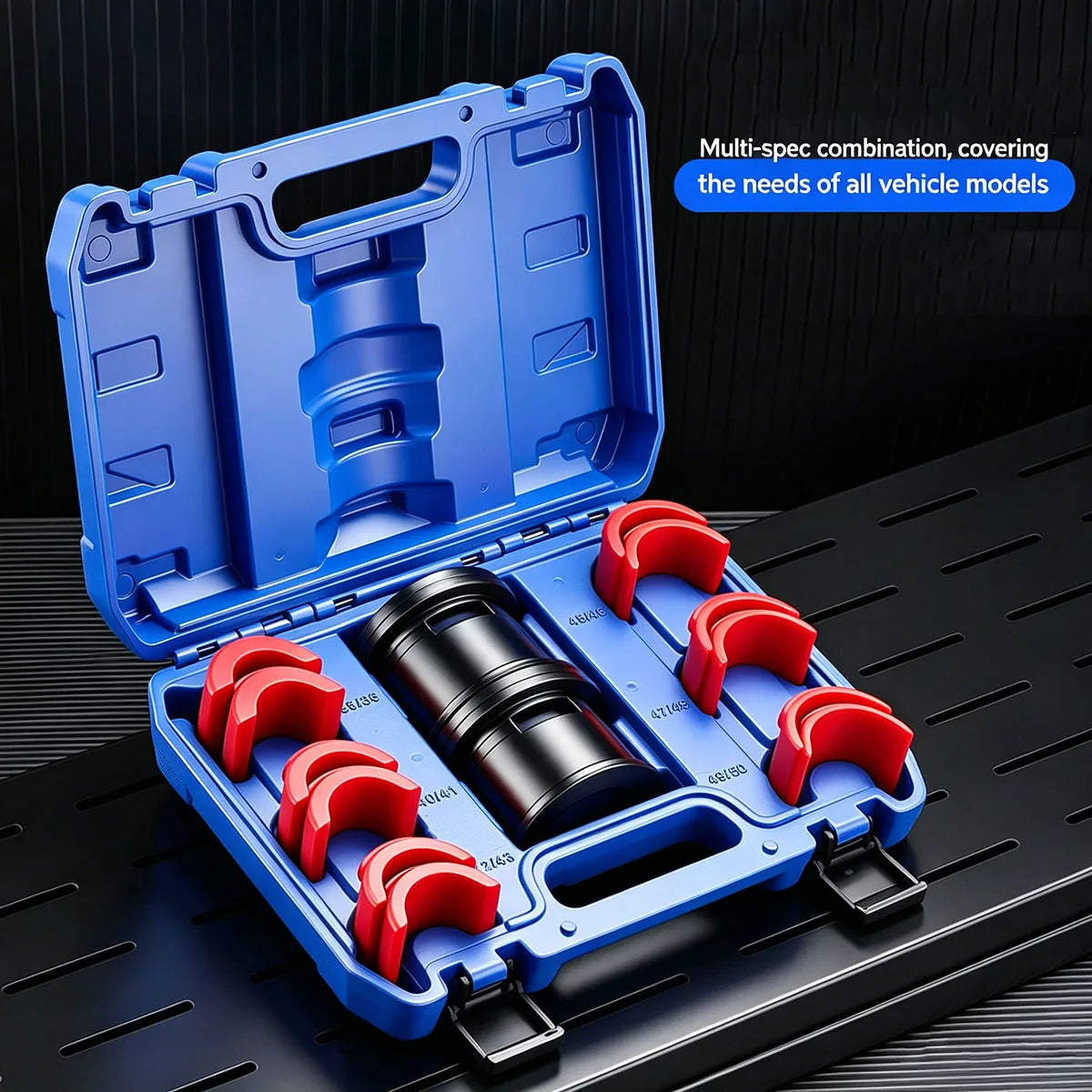 Universal 14-Piece Motorcycle Fork Seal Driver Tool Kit – Oil Seal Installer & Remover – Front Shock Absorber Repair – $67