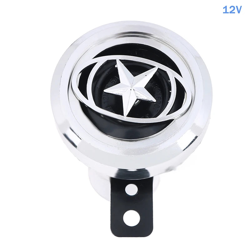 Motorcycle Horn – 12V/48V/60V 100dB Waterproof Electric Horn