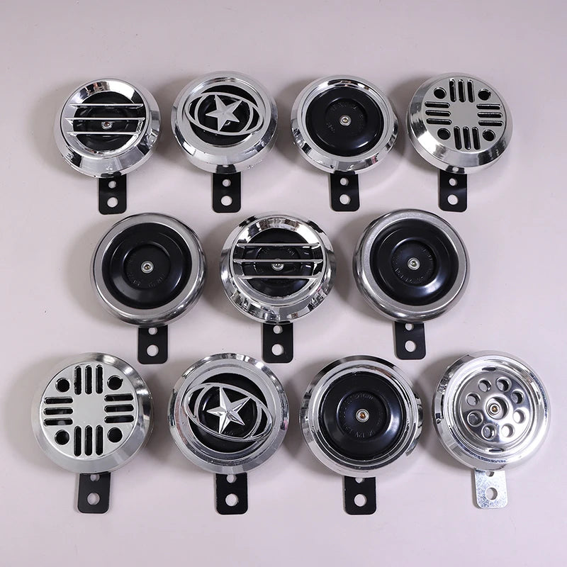 Motorcycle Horn – 12V/48V/60V 100dB Waterproof Electric Horn