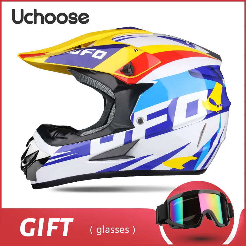 Full Face Motocross Helmet – MTB, Off-Road, Racing & Downhill Riding