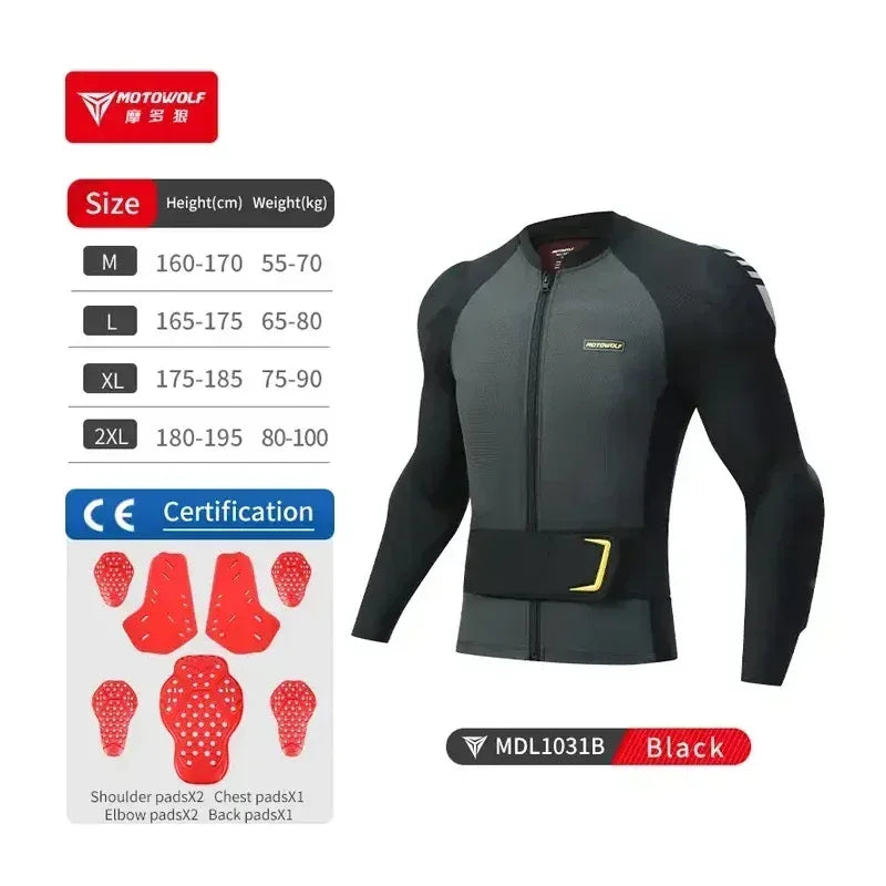 Breathable Soft Armor Jacket with CE Certified Protection