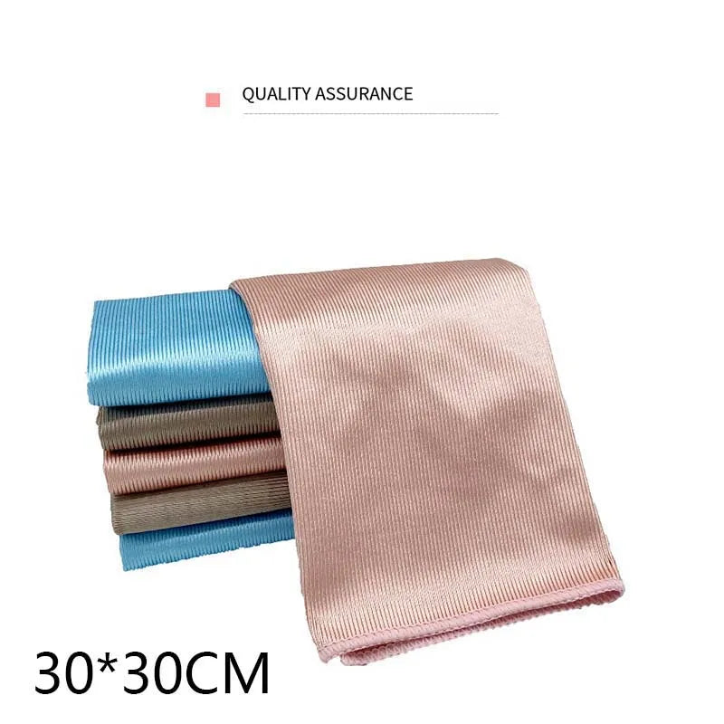 Multi-Colour Vertical Stripe Microfiber