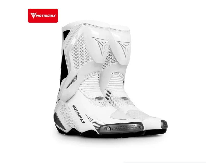 Riding Boots – Off-Road Motorcycle Racing Boots, Anti-Slip & Protective Touring Shoes