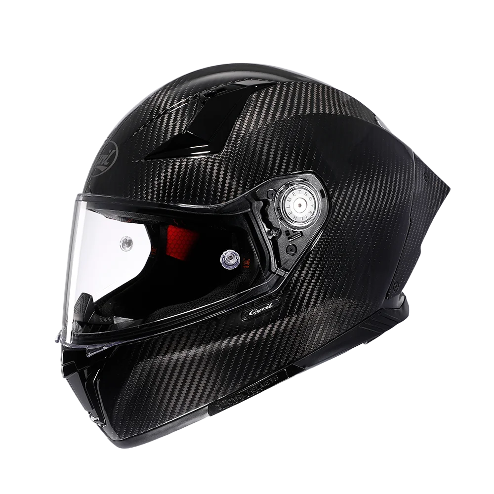 Carbon Fiber Helmets – CYRIL Full Face Motorcycle Helmet, Lightweight Racing Helmet, DOT & ECE Approved