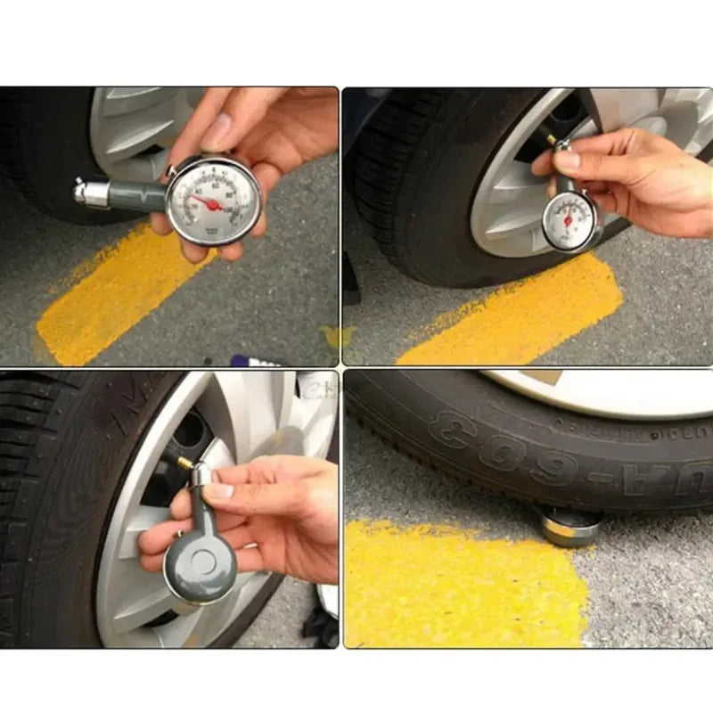 Digital Tire Pressure Gauge – High-Precision PSI, BAR & KPA Gauge with Deflation Valve