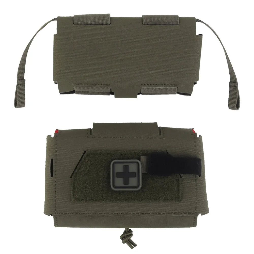 Tactical  MD2 Compact Trauma Kit IFAK Medical First Aid Pouch Outdoors Hunting Camping Patrol Survival Equipment