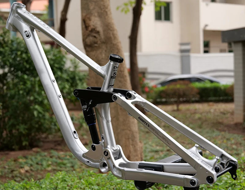 Bicycle Full Suspension Frame Soft Tail Trunnion MTB  Enduro  DH XC AM Mountain Frame  29/27.5ER Boost12*148mm Inner Cable DPD