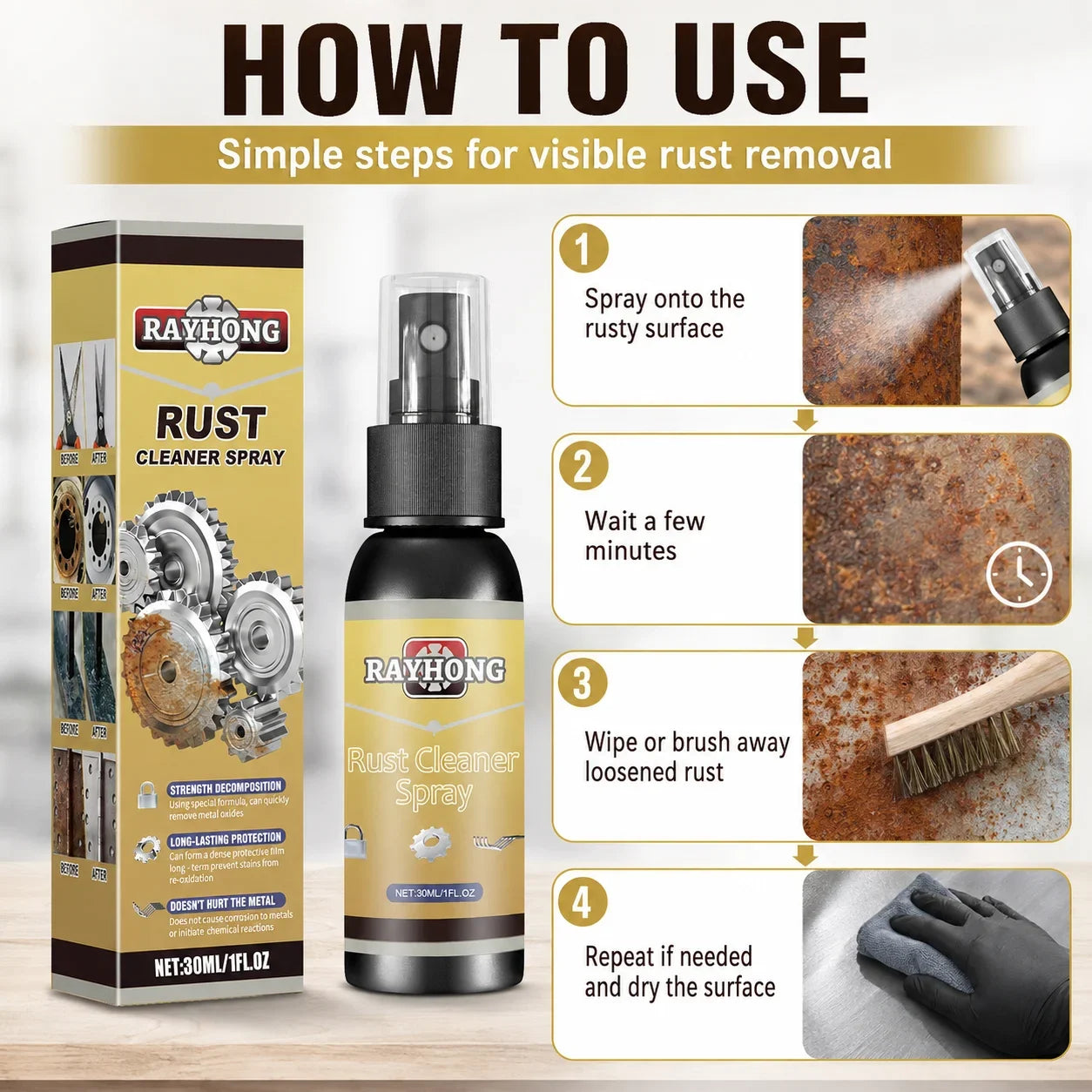Rust Remover Spray 30ml