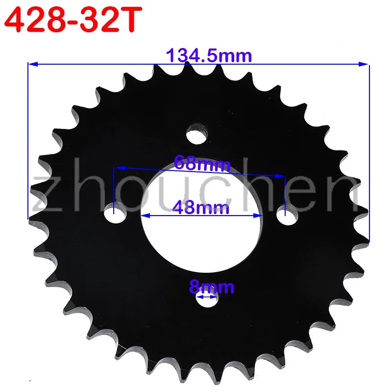 428 Rear Sprocket 48mm Pit Bike 5 Colors
