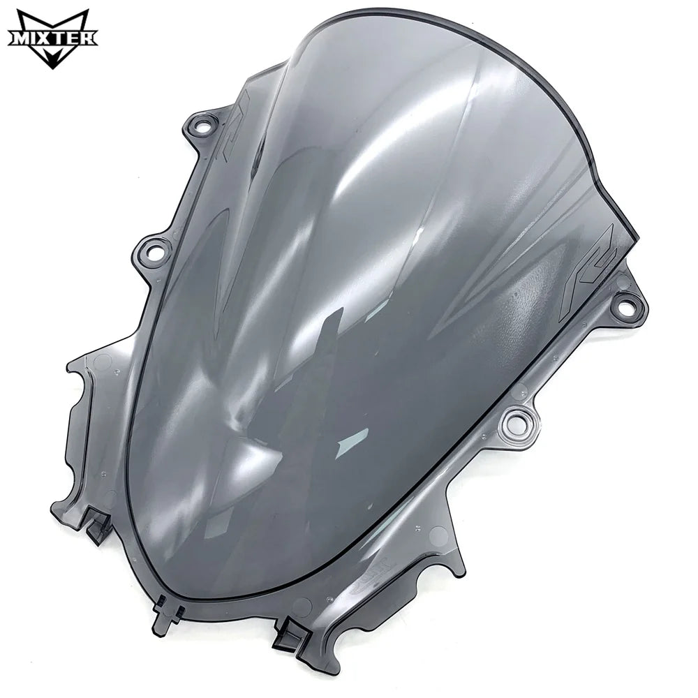 Motorcycle Sport Racing Windshield Windscreen Deflector Visor Viser for YZF R15 V3.0 2019 2020 2021 YZF-R15 V3 YZF R125 YZF-R125 – MIXTER PC Plastic Black Smoke Transparent Silver Carbon Rainbow