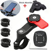 QUAD LOCK Anti-Vibration Motorcycle Phone Mount – Universal Shock-Absorbing Handlebar Holder for Bikes & Scooters