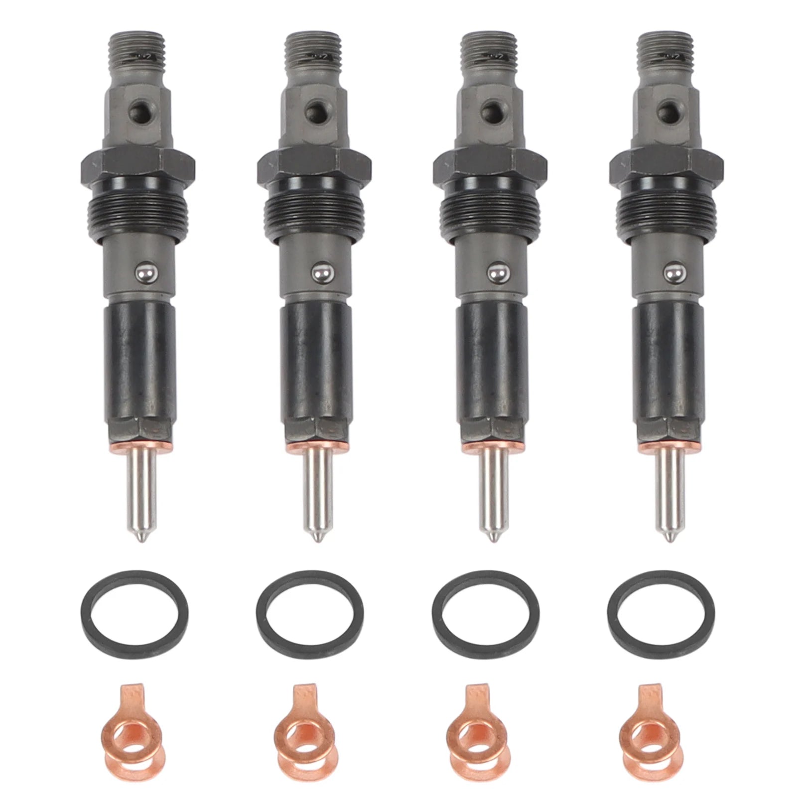 4pcs NEW Fuel Injectors NozzleS 3932123 Replacement for Cummins 4BT 3.9L Diesel Engine Truck with 3 Months Warranty