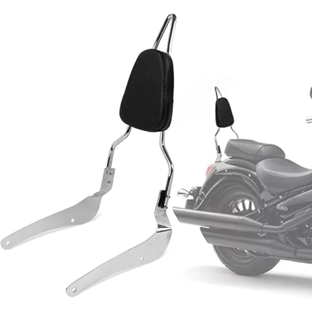 Motorcycle Passenger Rear Backrest Sissy Bar Luggage Rack Pad Kit For Suzuki Boulevard VL400 VL800 VL 800 400 M50 C50