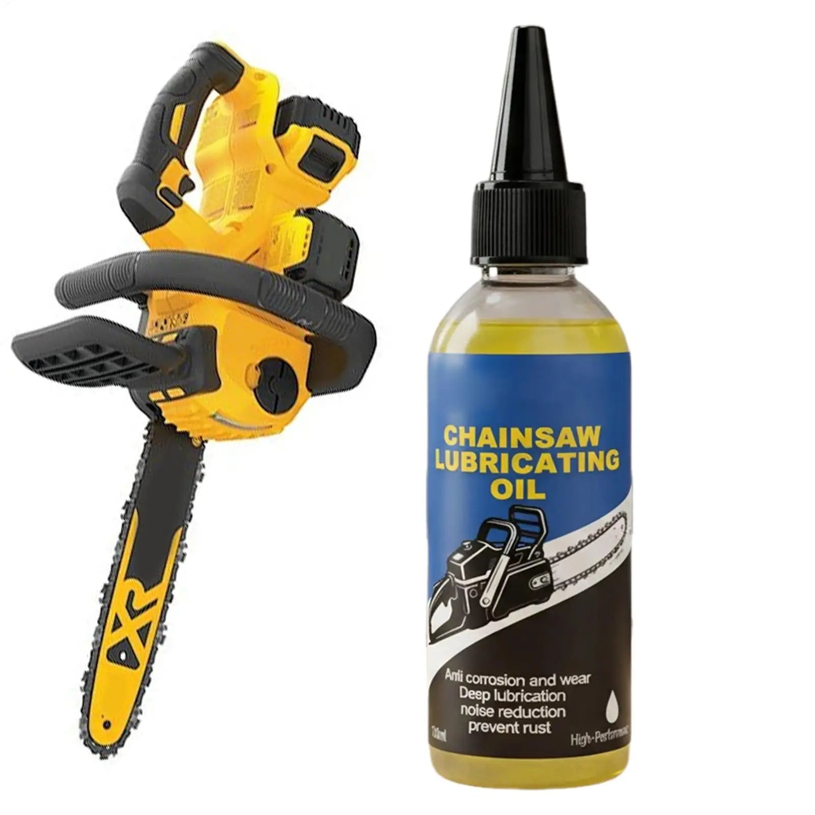 Chainsaw Lubricating Oil 100ml – Anti-Rust Deep Penetrating Chain Lube for Motorcycle Bicycle Chainsaw Hedge Trimmer – $12