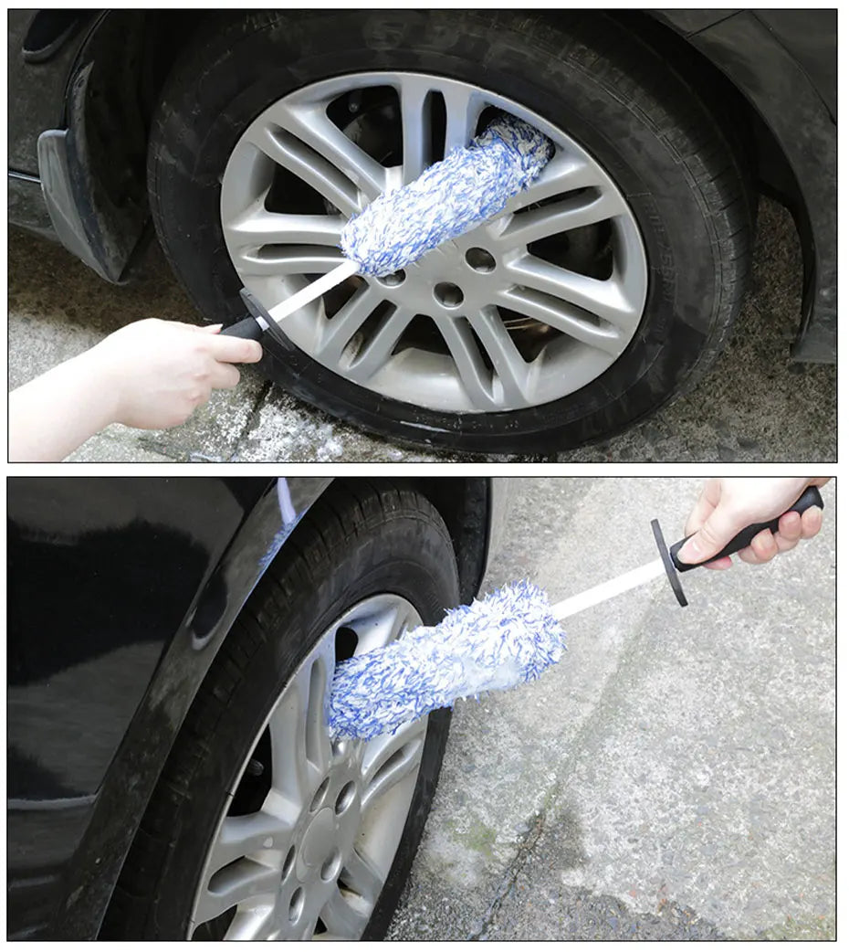 Microfiber Wheel Detailing Brush Bike