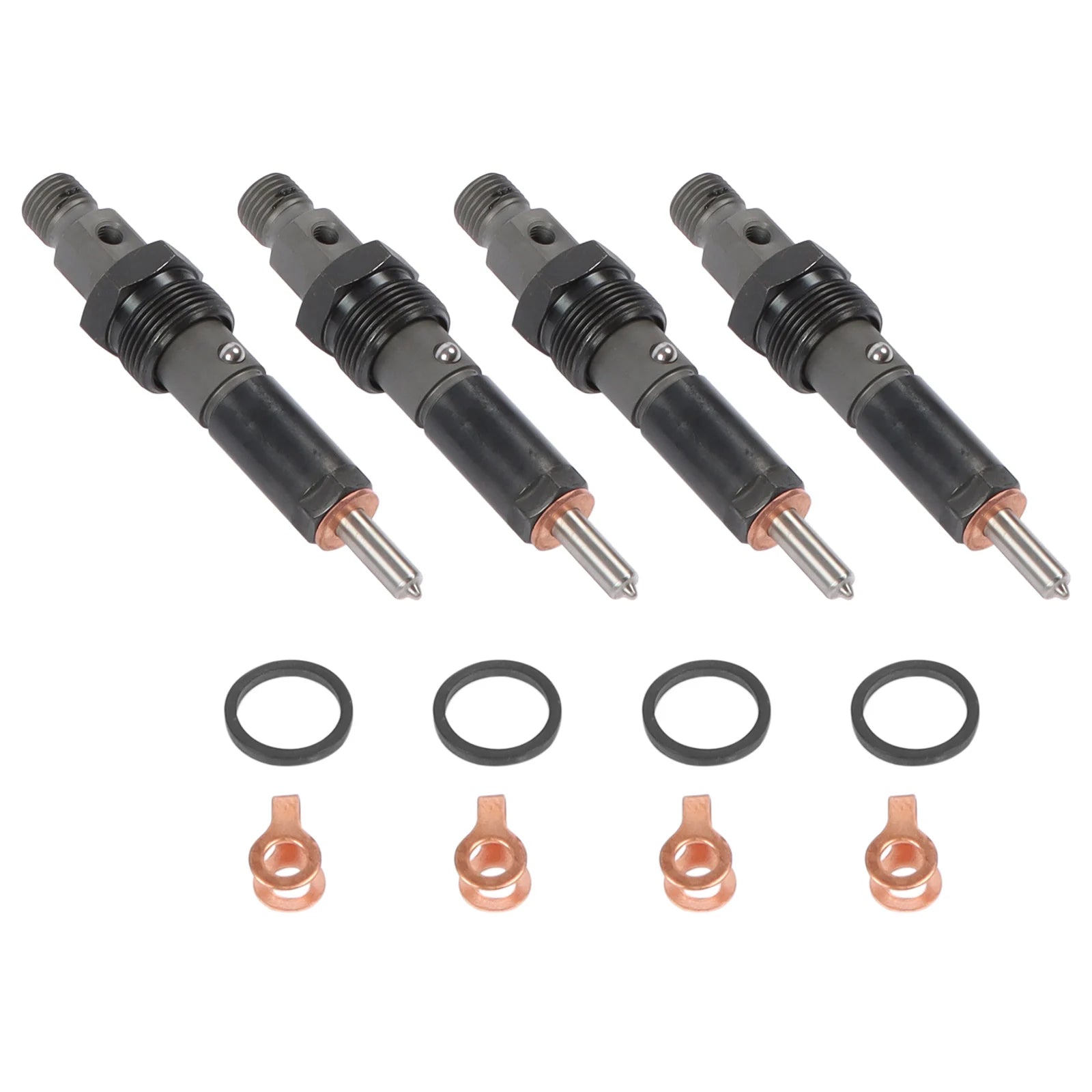 4pcs NEW Fuel Injectors NozzleS 3932123 Replacement for Cummins 4BT 3.9L Diesel Engine Truck with 3 Months Warranty