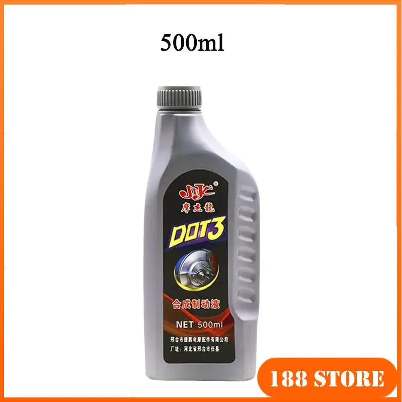 Motorcycle & Electric Bike Brake Fluid – Disc Brake Hydraulic Brake Oil – 100ml / 160ml / 280ml / 500ml – $25–40