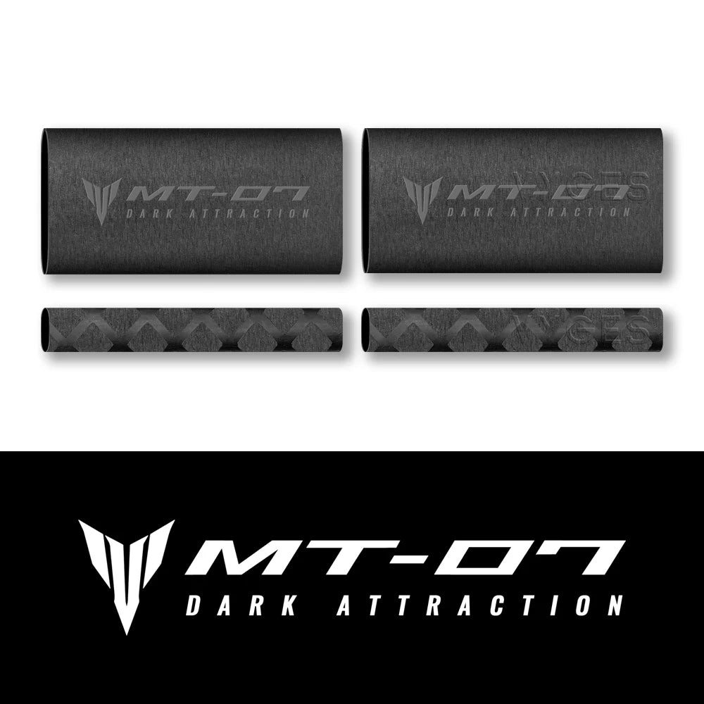 Yamaha MT-03 / MT-07 / MT-09 / MT-10 / MT-125 Heat Shrinkable Handlebar Grip Cover – Brake & Clutch Lever Sleeve – 6 Variants – $16
