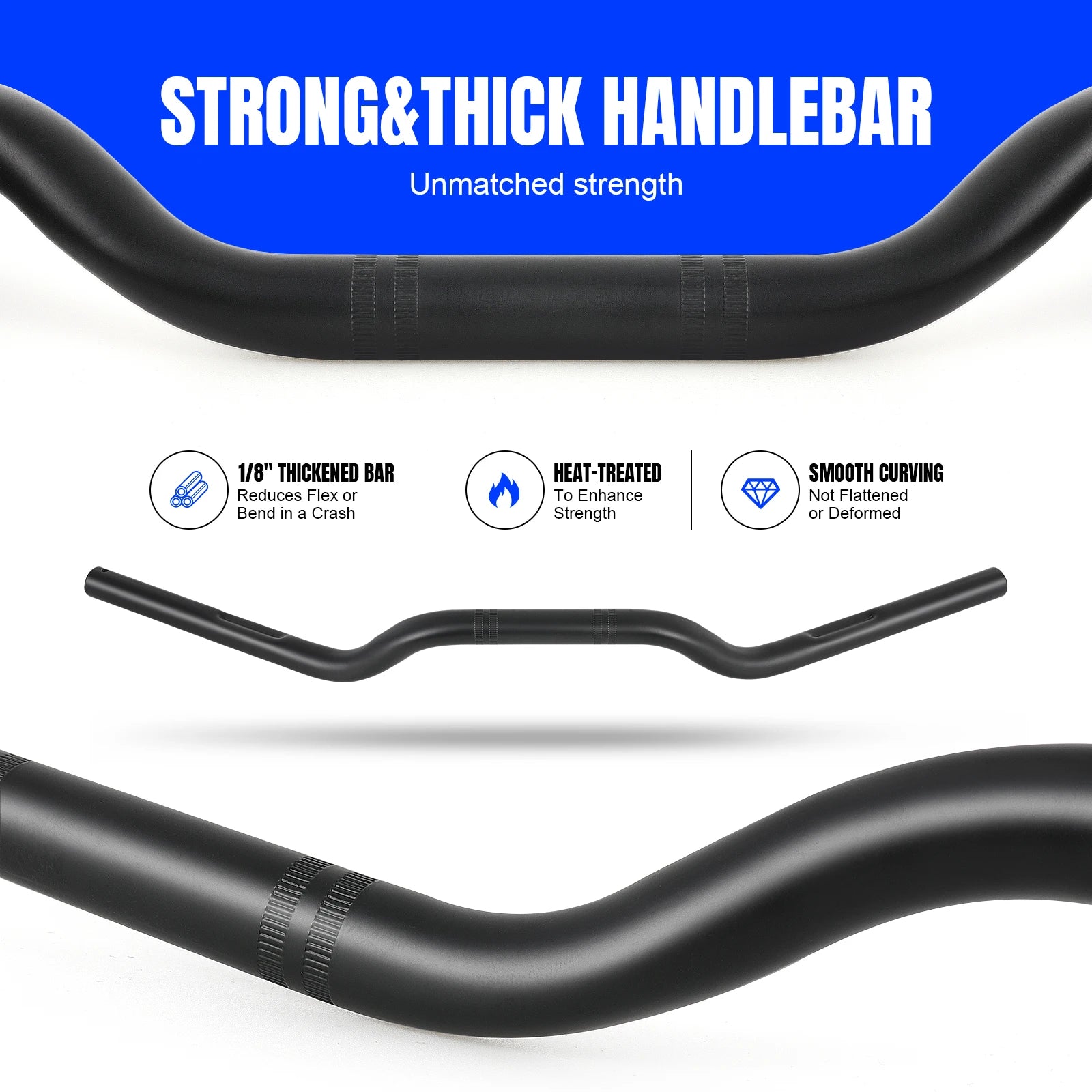Motorcycle 22mm 25mm Drag Bar Handlebar Handle Dimpled For Harley Sportster XL883 XL1200 X48 Dany Softail Fat Bob Boy FLST FXST