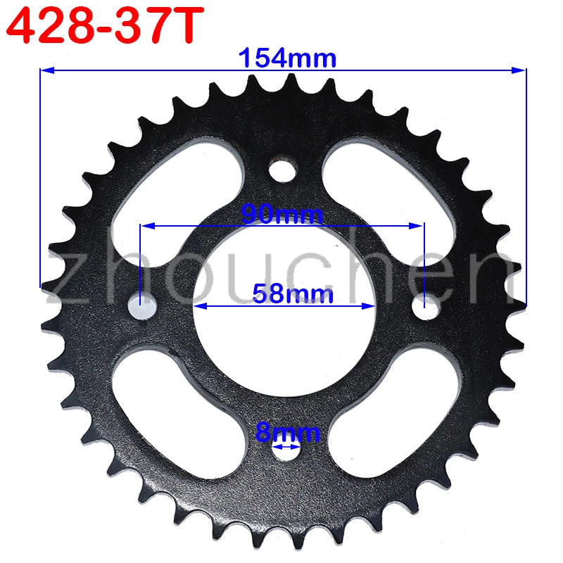 420/428 Rear Sprocket 37T 41T 48T 58mm