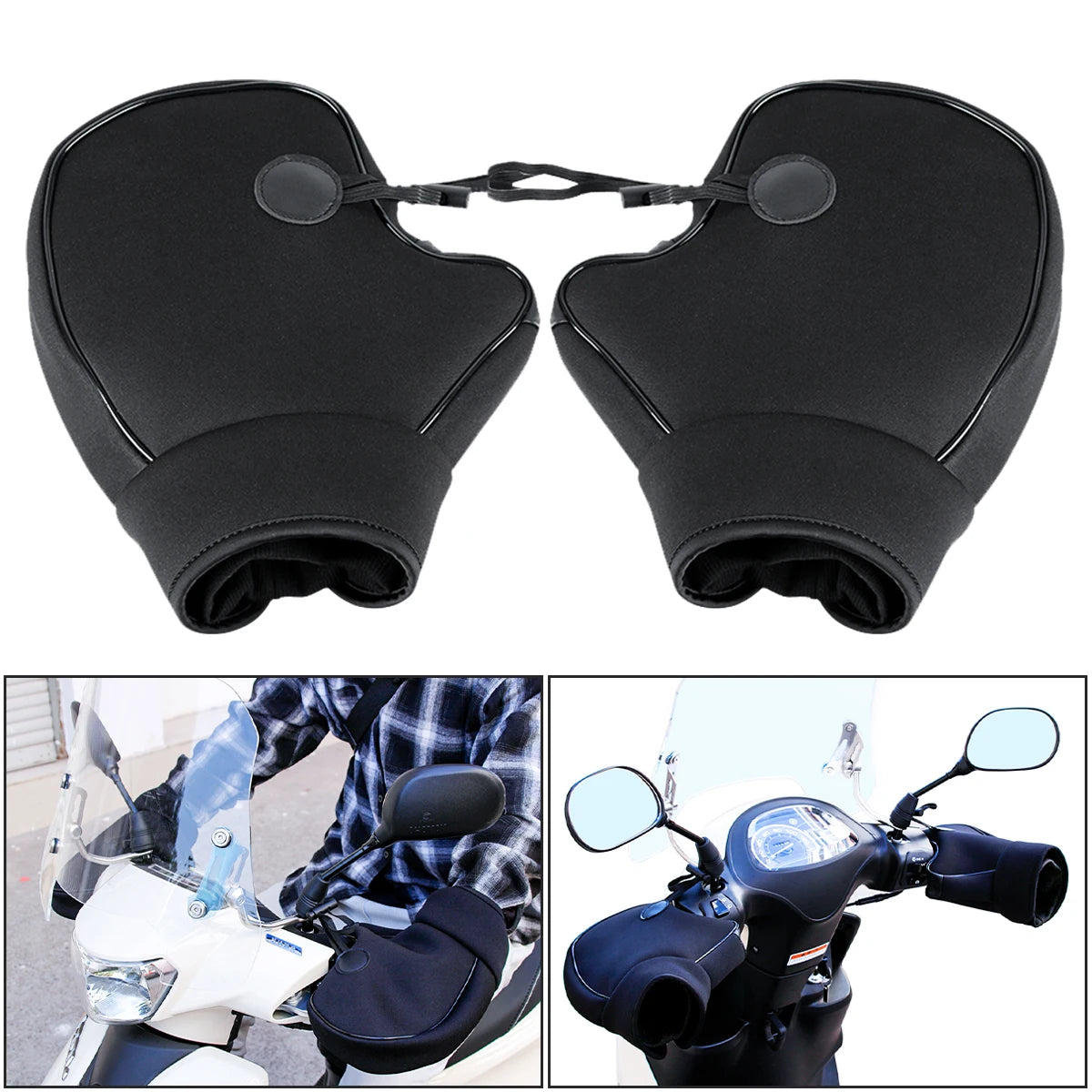 Maroen Handlebar Muffs Winter Waterproof