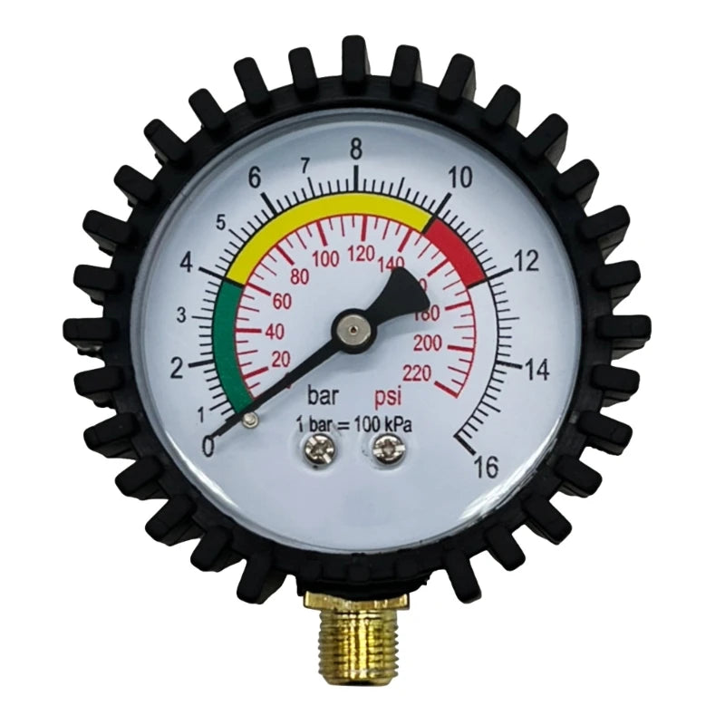 0–220 PSI Tire Pressure Gauge – Professional Heavy-Duty Tire Gauge