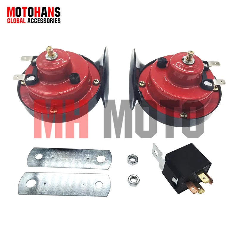 Motorcycle Horn – 12V 510Hz Super Loud Train Horn