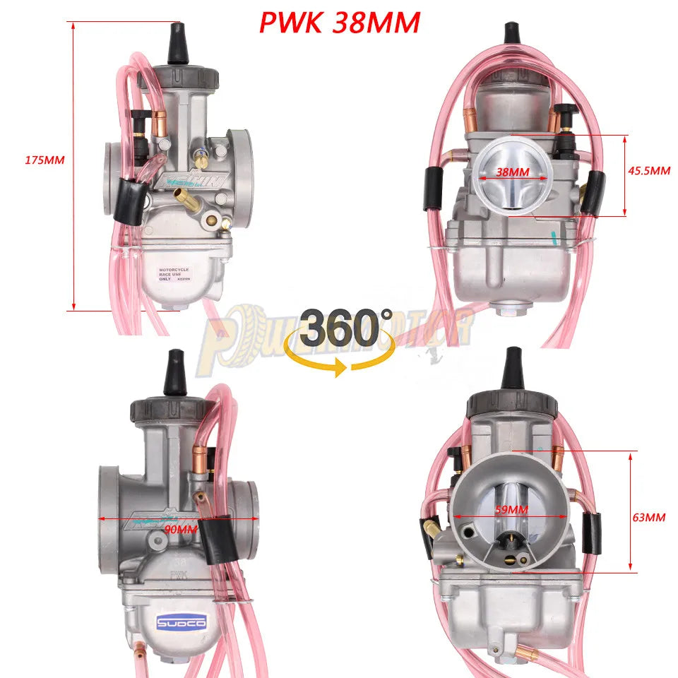 PWK Carburetor 33–42mm Racing Dirt Bike