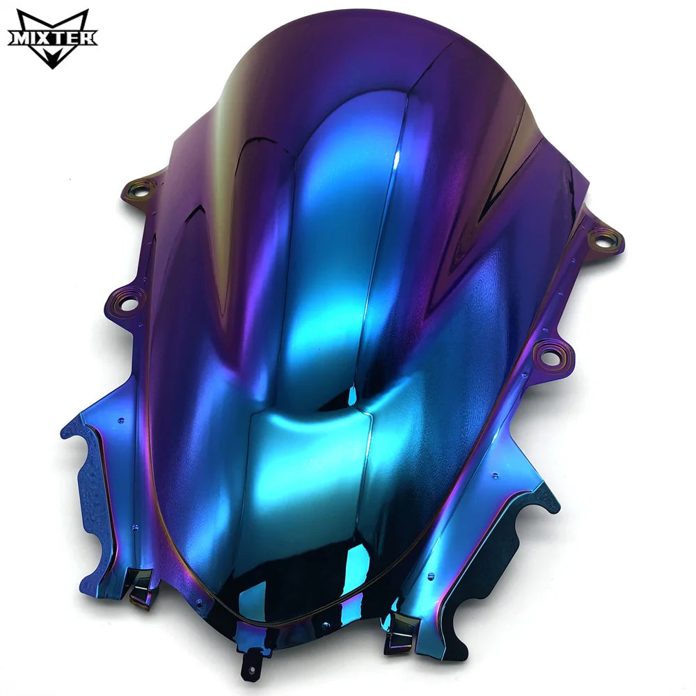 Motorcycle Sport Racing Windshield Windscreen Deflector Visor Viser for YZF R15 V3.0 2019 2020 2021 YZF-R15 V3 YZF R125 YZF-R125 – MIXTER PC Plastic Black Smoke Transparent Silver Carbon Rainbow