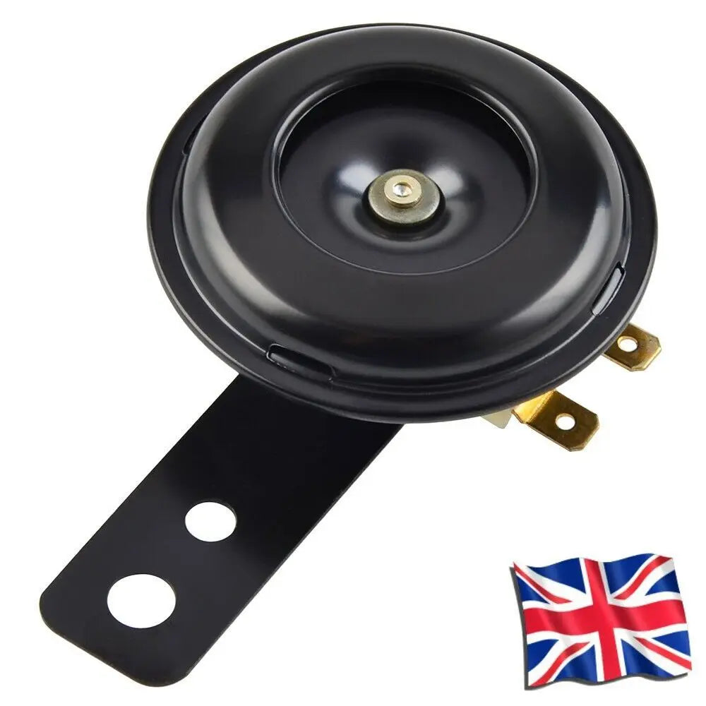 6V Universal Black Motorcycle Horn Loudspeaker For Honda Kawasaki Yamaha Suzuk