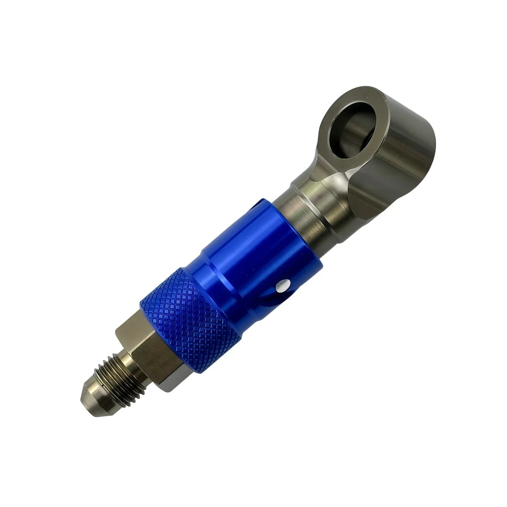 AN3 Brake Line Quick Disconnect Coupler – Brake Line Tools – Non-Spill Shut-Off Valve for Brake Fluid Change – 7075 Aluminium – Universal Motorcycle and Car – from $14