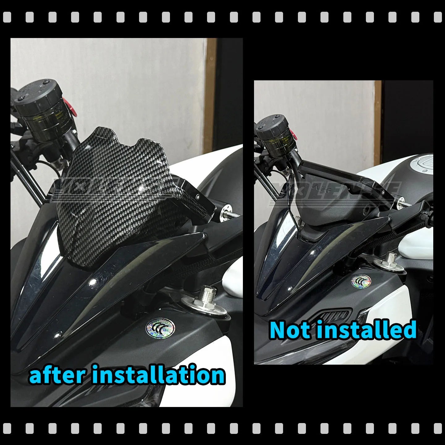 Motorcycle Windshield – Front Windscreen Wind Deflector for CFMOTO 675NK