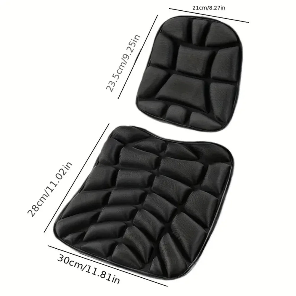 Universal Thickened Shock-Absorbing Motorcycle Electric Bike Seat Pad Heat Insulation Comfort Cushion for Riding