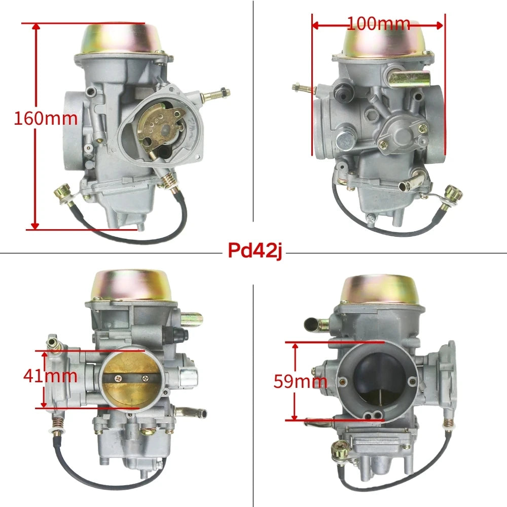 PD42J 42mm Carburetor Yamaha Grizzly 660