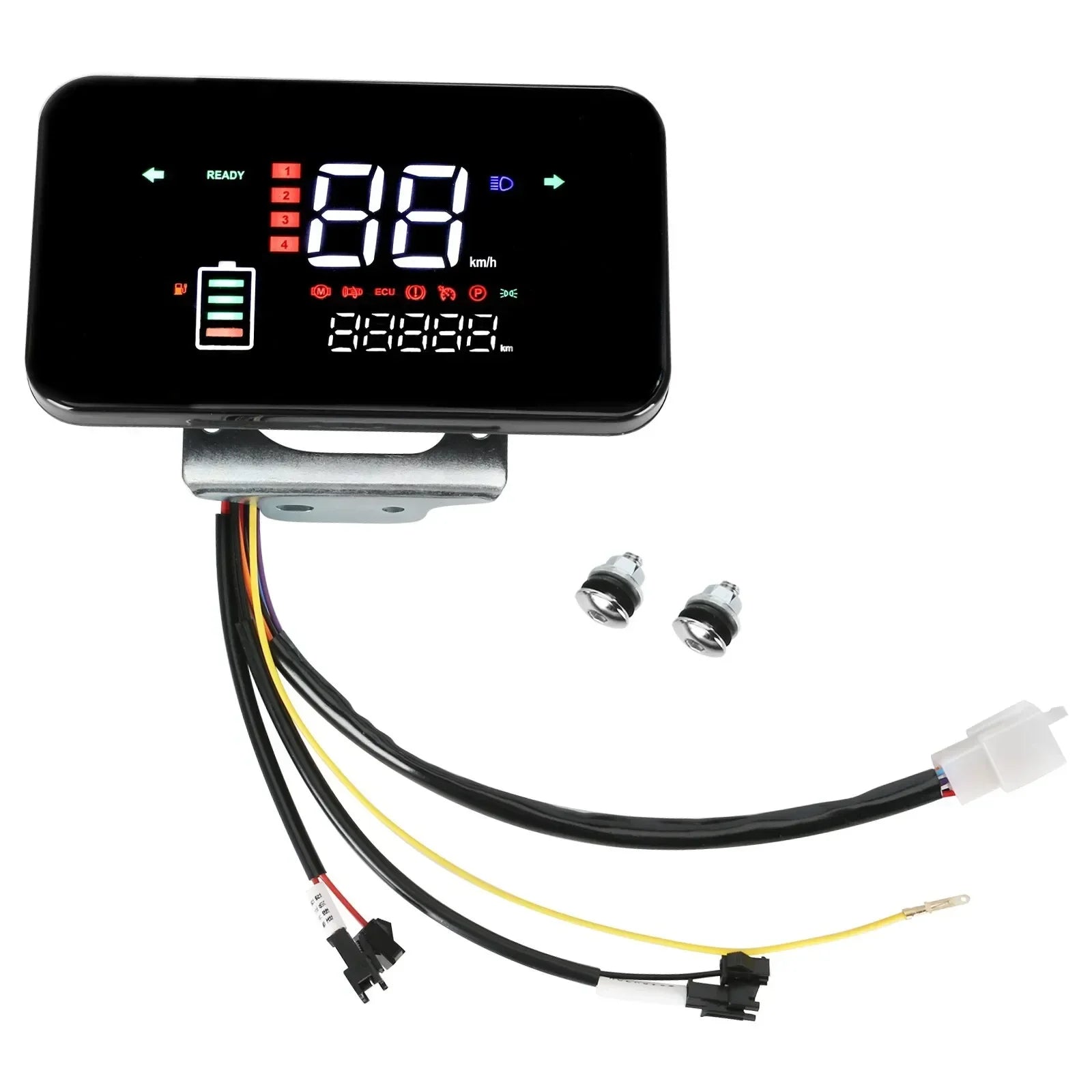 36V/42V/48V/52V/58V/60V/64V/72V/84V  60A Brushless Motor Controller Display Wiring Electric Bike Scooter Go Kart Parts