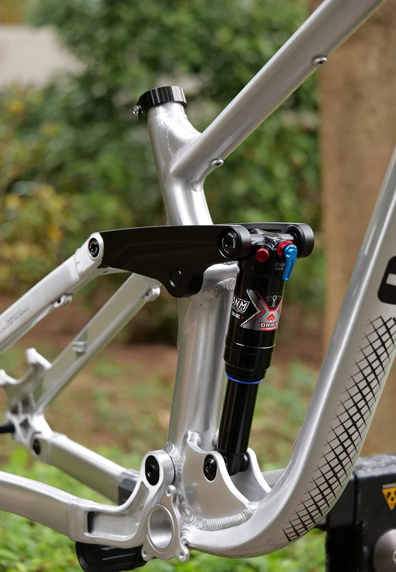 Bicycle Full Suspension Frame Soft Tail Trunnion MTB  Enduro  DH XC AM Mountain Frame  29/27.5ER Boost12*148mm Inner Cable DPD