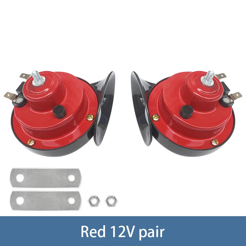 Motorcycle Horn – 12V 300dB High-Frequency Waterproof Snail Horn