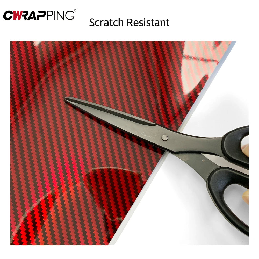 Decorative Vinyl Wrap Film 150cm – Python Camouflage / Carbon Fiber / Auroral Red / Matte Dark Red – Anti-Scratch Waterproof Self-Adhesive PVC – Car Motorcycle Helmet – 10–50cm Wide – $7–46