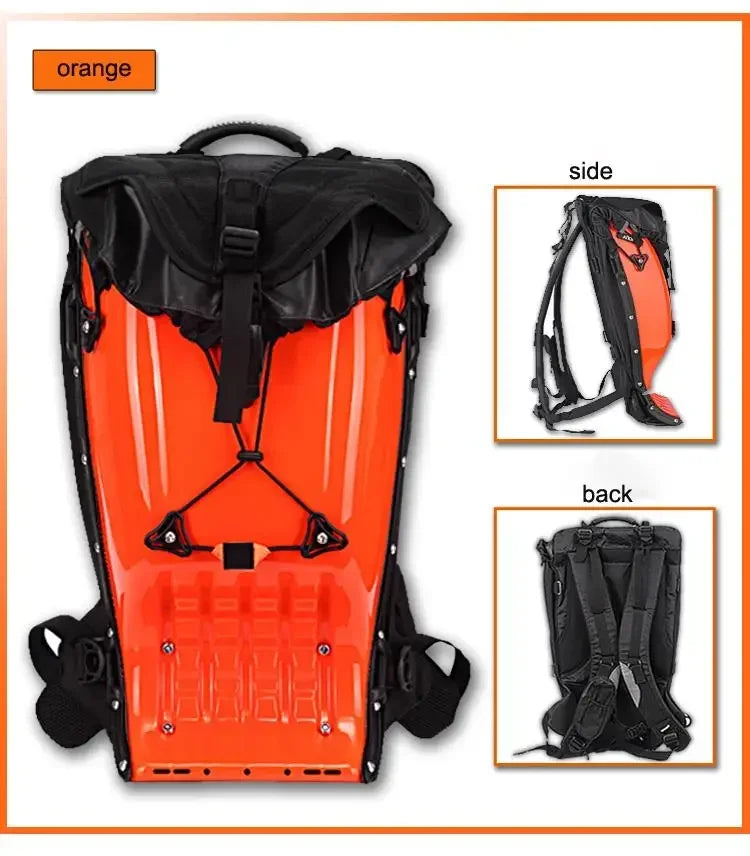 Motorcycle Backpack – 25L Hard Shell Waterproof Racing Backpack