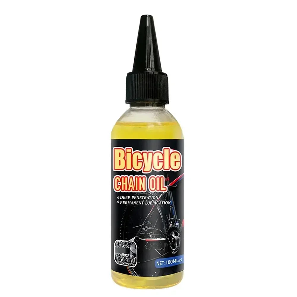 Bicycle & Motorcycle Chain Lube Dry Lube Oil – MTB Road Bike Mountain Bike Fork Flywheel Chain Cycling – 100ml / 200ml / 300ml – $12–20
