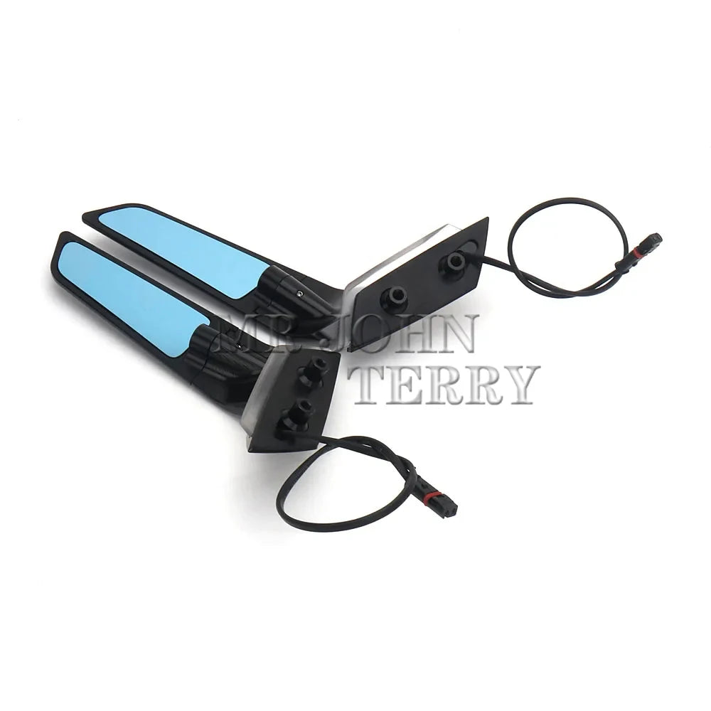 Motorcycle Rearview Rear View Side Mirrors With LED Turn Signal Light For BMW S1000RR S1000 RR S 1000 RR s1000rr 2019-2026