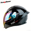 KQB Modular Helmets – Flip-Up Full Face Motorcycle Helmet, Dual Sun Visor & Colorful Lens, All-Season Unisex