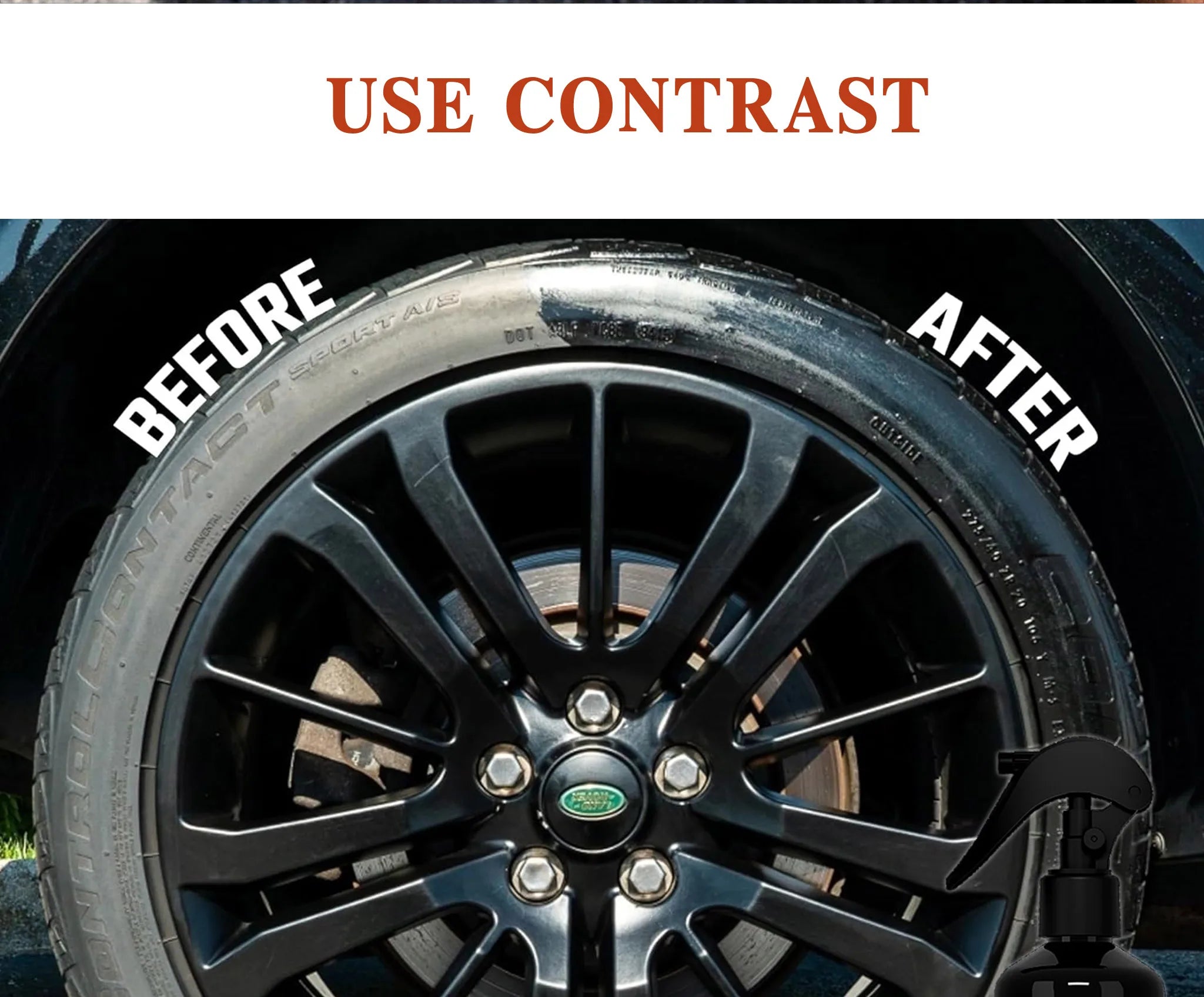 Hydroshine Ceramic Tire Dressing – Black Wet Look Tire Shine Deep Glossy Finish UV Protection Long-Lasting – 50ml / 100ml / 300ml – $14–35