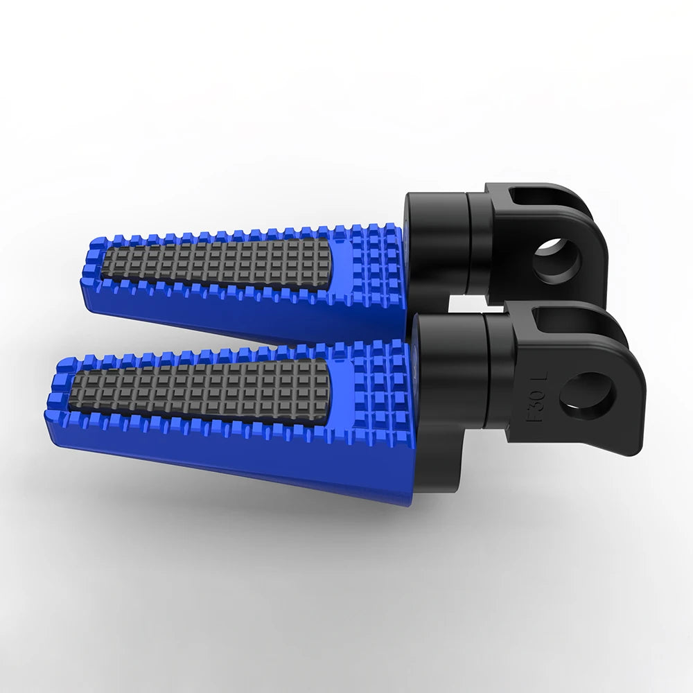 Kawasaki Z650 Anniversary / Z650RS / Z1000SX / ZX-6R / ZX-9R Front Foot Pegs – Adjustable 360° or Straight – CNC Aluminum + Rubber – 7 Colors – $75–$90