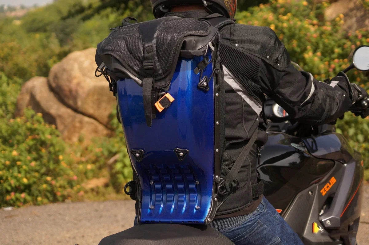 Motorcycle Backpack – 25L Hard Shell Waterproof Racing Backpack