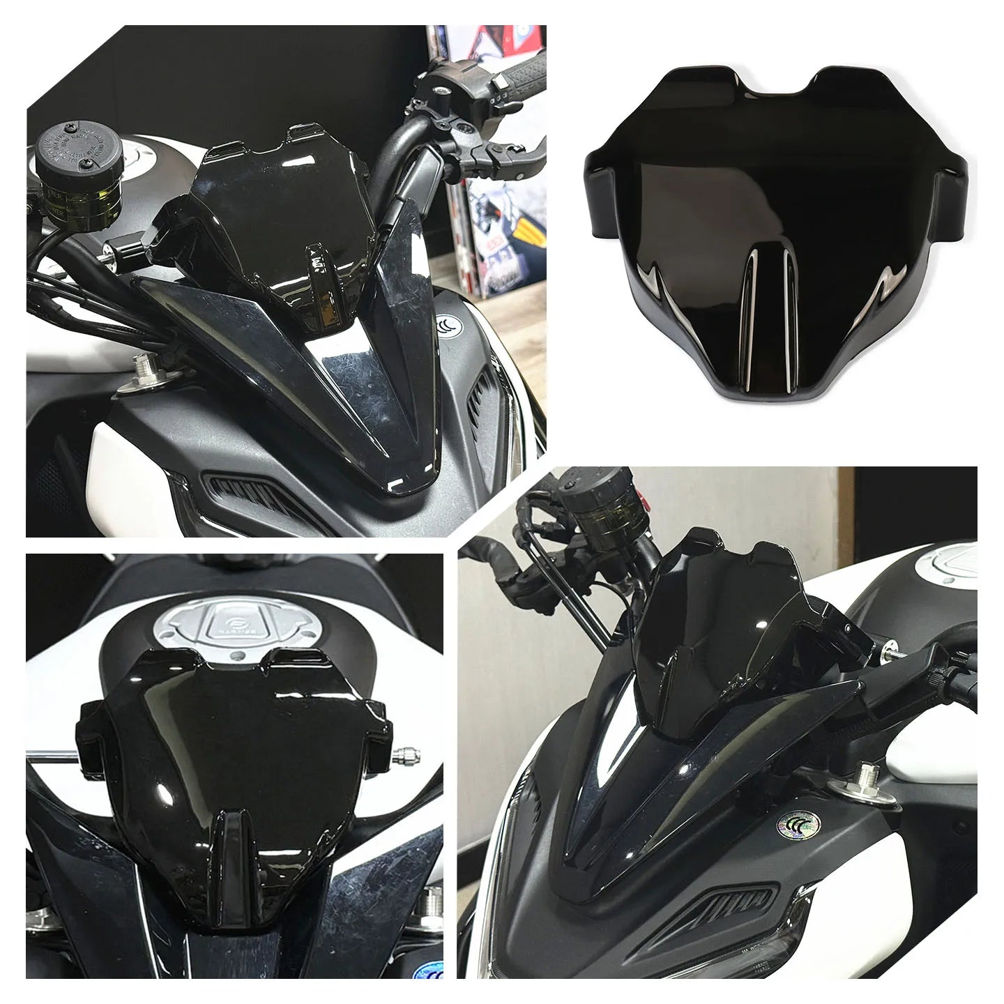 Motorcycle Windshield – Front Windscreen Wind Deflector for CFMOTO 675NK