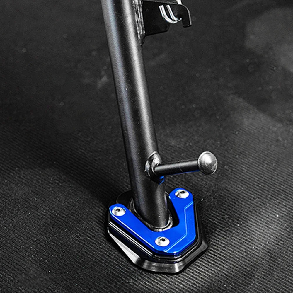 For Loncin Voge DS525X DS900X DS625X Accessories Motorcycle Stand Extension Kickstand Pad DS 525X 900X 625X DSX 525 900 525DSX – MOWOK CNC Aluminum Gold Sky Blue Grey Red Blue Black