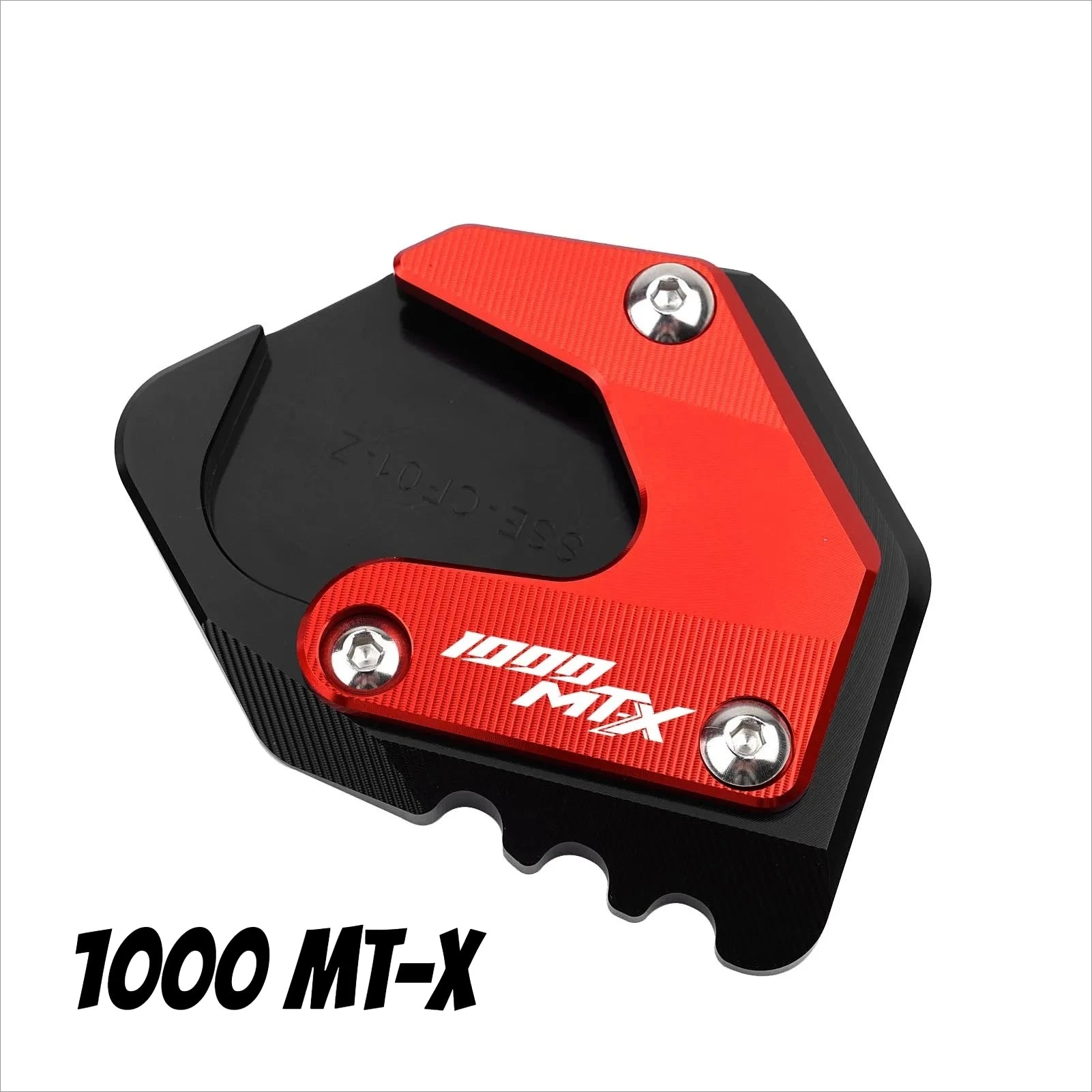 For CFMOTO 800MT CF 800 MT-X 1000 1000MTX 1000 MTX 2025 2026 Motorcycle Accessories Foot Kickstand Pad Side Stand Extender Plate – ZEXDDI Aluminum Gold Red Blue Sky Blue Grey Black