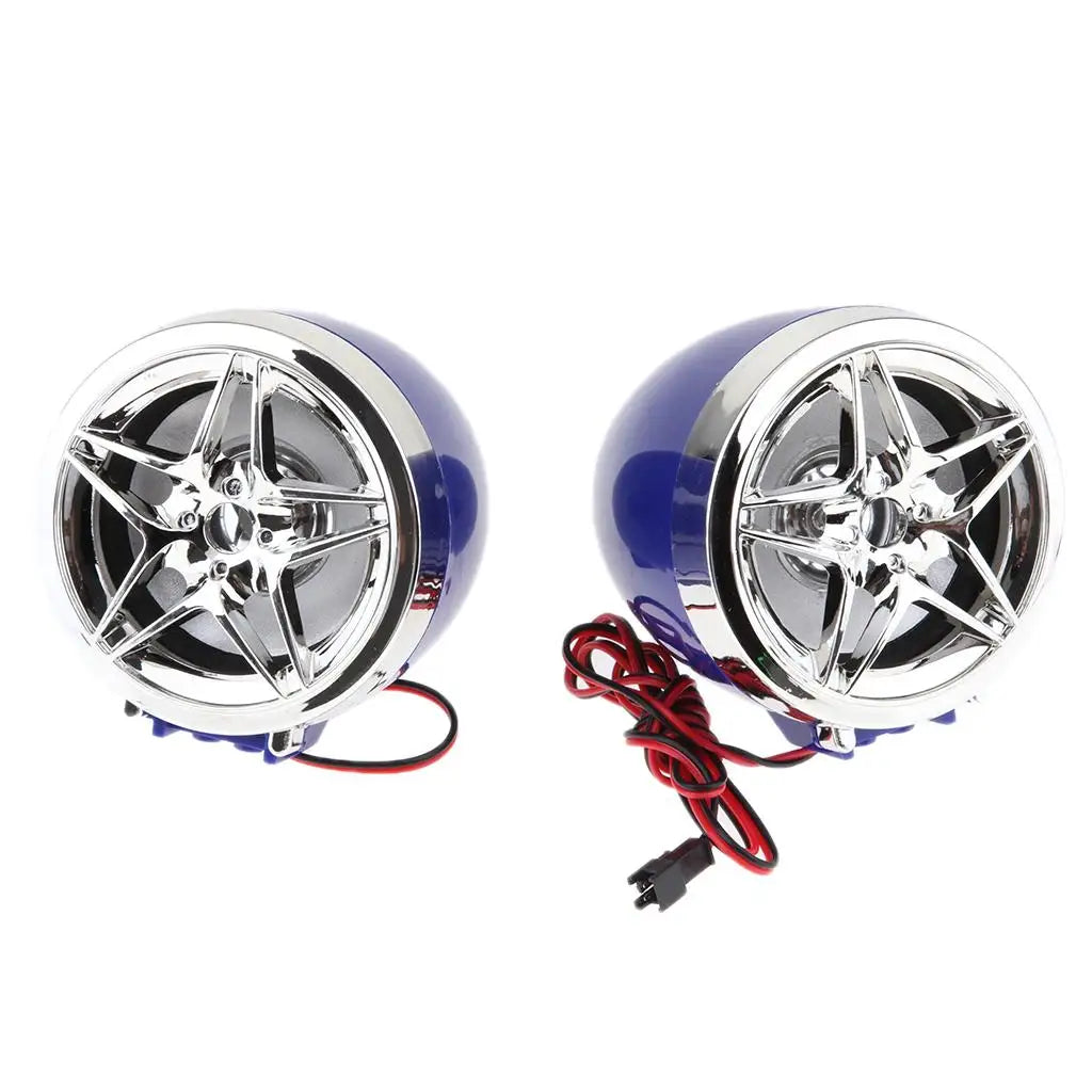 Motorcycle Speakers – Bluetooth Amplifier & Waterproof FM Radio