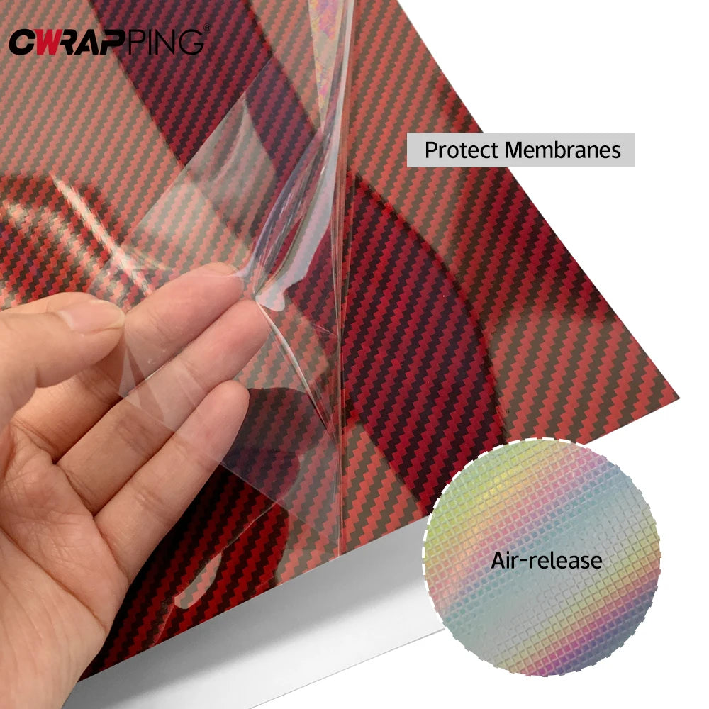 Decorative Vinyl Wrap Film 150cm – Python Camouflage / Carbon Fiber / Auroral Red / Matte Dark Red – Anti-Scratch Waterproof Self-Adhesive PVC – Car Motorcycle Helmet – 10–50cm Wide – $7–46